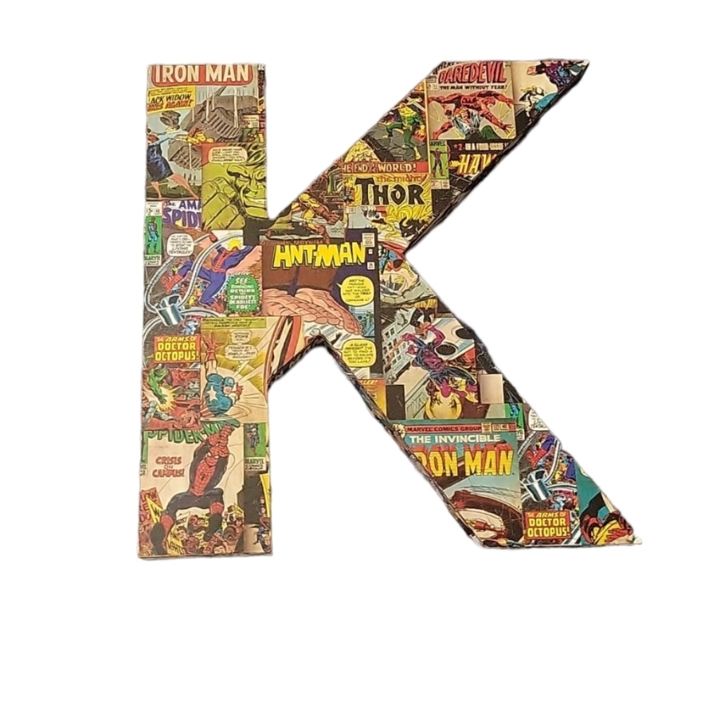 Marvel Initial K Wall Decor